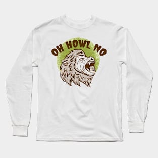 Halloween Werewolf Long Sleeve T-Shirt